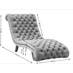 KARE Design Liege Desire Velvet Silbergrau- Sofas & Couches