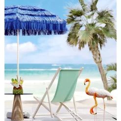 KARE Design Liegestuhl Blue Sky Summer- Outdoormöbel