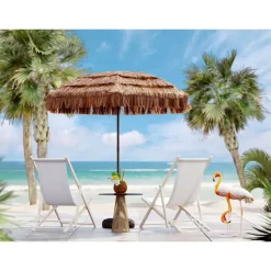 KARE Design Liegestuhl Bright Summer- Outdoormöbel