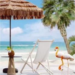 KARE Design Liegestuhl Bright Summer- Outdoormöbel