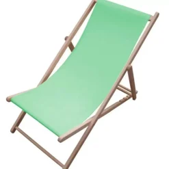 KARE Design Liegestuhl Easy Summer Mint- Outdoormöbel