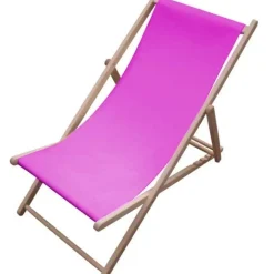 KARE Design Liegestuhl Easy Summer Pink- Outdoormöbel