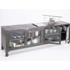 KARE Design Lowboard Factory Metall- Kommoden & Sideboards