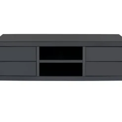 KARE Design Lowboard Luxury Push Grau 140X50Cm- Kommoden & Sideboards