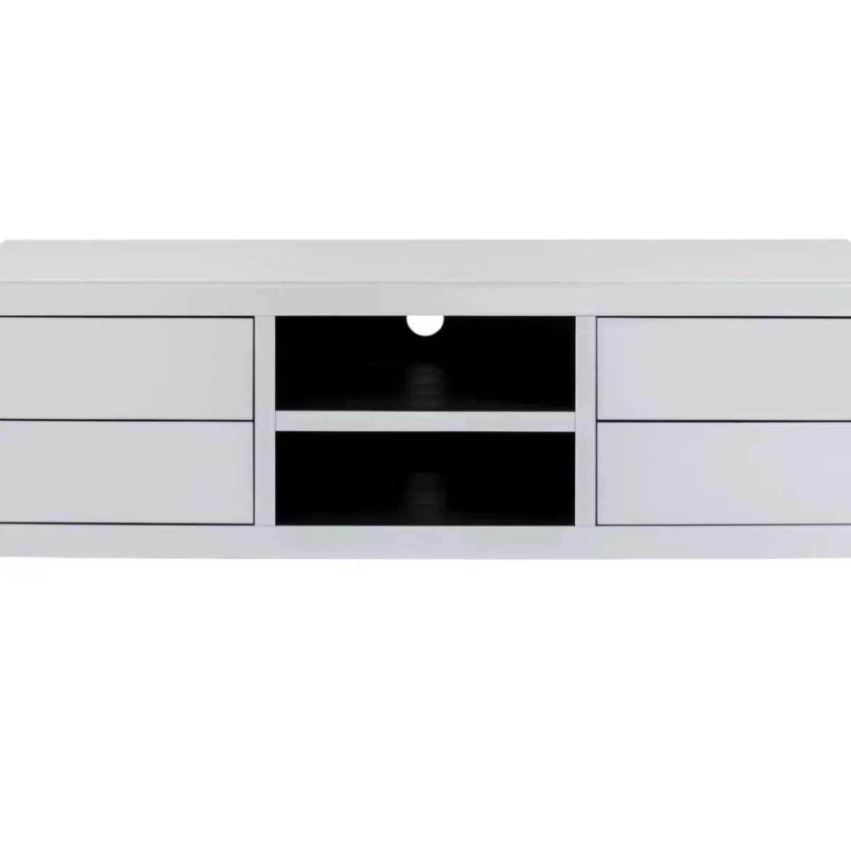 KARE Design Lowboard Luxury Push Weiss 140X50Cm- Kommoden & Sideboards