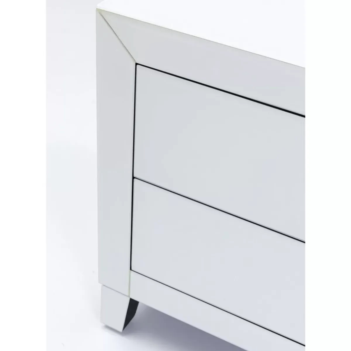 KARE Design Lowboard Luxury Push Weiss 140X50Cm- Kommoden & Sideboards
