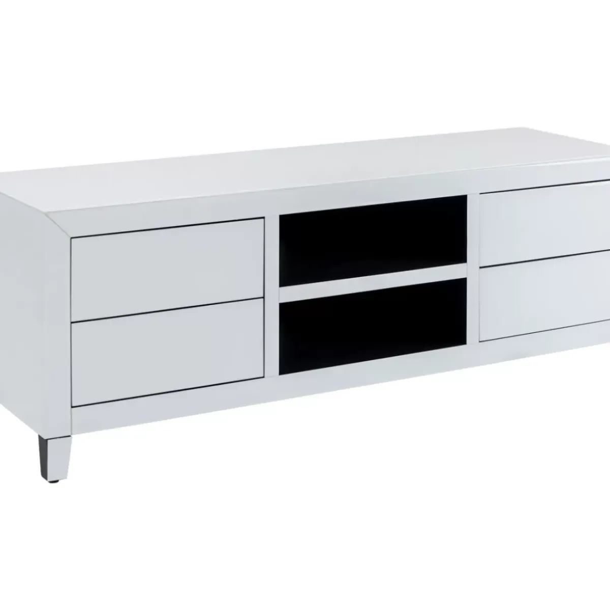 KARE Design Lowboard Luxury Push Weiss 140X50Cm- Kommoden & Sideboards