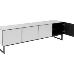 KARE Design Lowboard Soran Schwarz 180X40Cm- Kommoden & Sideboards
