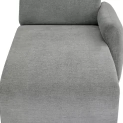 KARE Design Lucca Ottomane Elements Grau Rechts 90Cm- Sofas & Couches