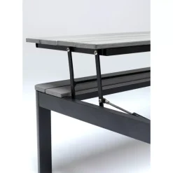 KARE Design Multifunktions Couchtisch Holiday Schwarz- Outdoormöbel