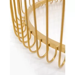 KARE Design Pflanzenstander Wire Gold 44Cm- Aufbewahrung & Ordnung