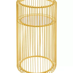KARE Design Pflanzenstander Wire Gold 70Cm- Aufbewahrung & Ordnung