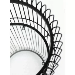 KARE Design Pflanzenstander Wire Schwarz 70Cm- Aufbewahrung & Ordnung