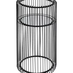 KARE Design Pflanzenstander Wire Schwarz 70Cm- Aufbewahrung & Ordnung