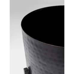 KARE Design Pflanztopf Mynah Schwarz 42Cm- Aufbewahrung & Ordnung