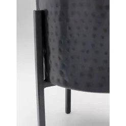 KARE Design Pflanztopf Mynah Schwarz 42Cm- Aufbewahrung & Ordnung