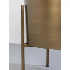 KARE Design Pflanztopf Mynah Shiney Gold 50Cm- Aufbewahrung & Ordnung