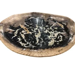 KARE Design Platte Windmolen Versteinertes Holz- Geschirr & Tischaccessoires