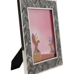 KARE Design Rahmen Chevron Grau 20X25- Deko & Geschenkartikel