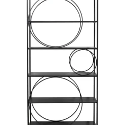 KARE Design Regal Circle Schwarz 100X200Cm- Regale