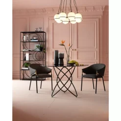 KARE Design Regal Circle Schwarz 100X200Cm- Regale