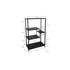 KARE Design Regal Loft Schwarz 100X60- Regale