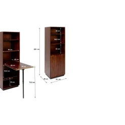 KARE Design Regal Mit Tisch Ravello 174X160- Regale