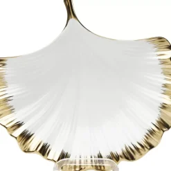 KARE Design Schale Ginkgo Elegance Rim- Geschirr & Tischaccessoires