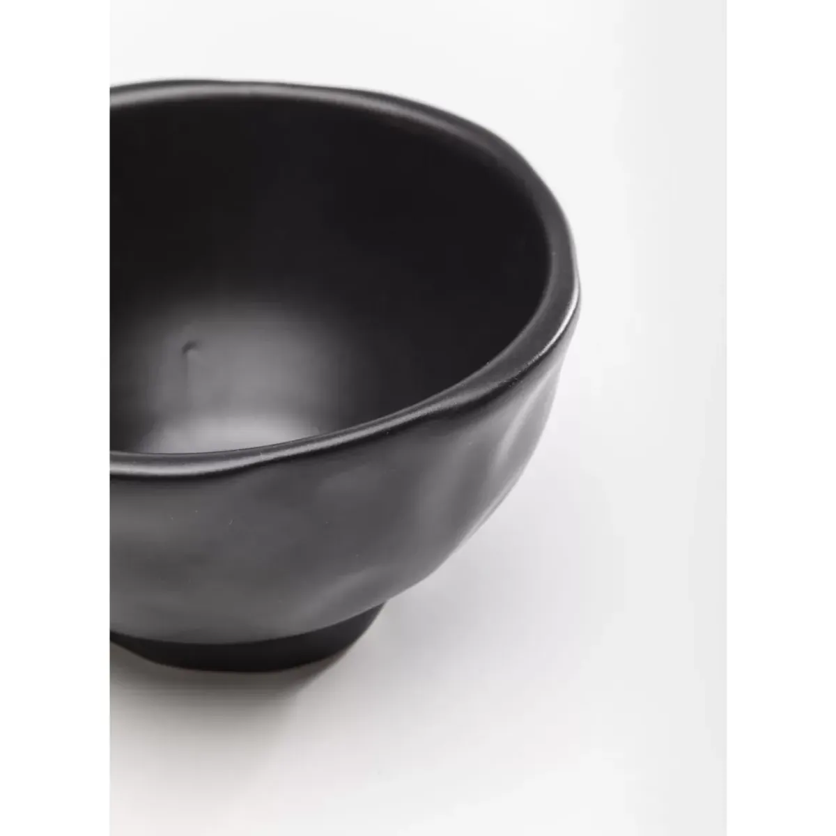 KARE Design Schale Organic Black O15Cm- Geschirr & Tischaccessoires