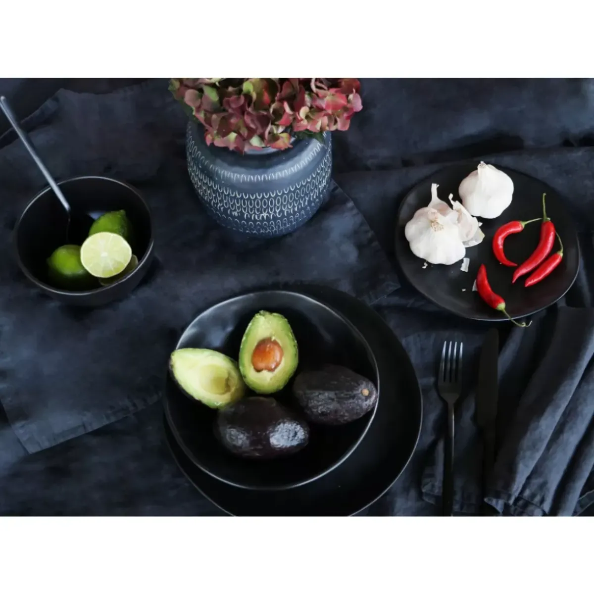 KARE Design Schale Organic Black O15Cm- Geschirr & Tischaccessoires