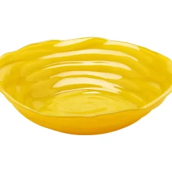 KARE Design Schale Tornado Gelb O32Cm- Geschirr & Tischaccessoires