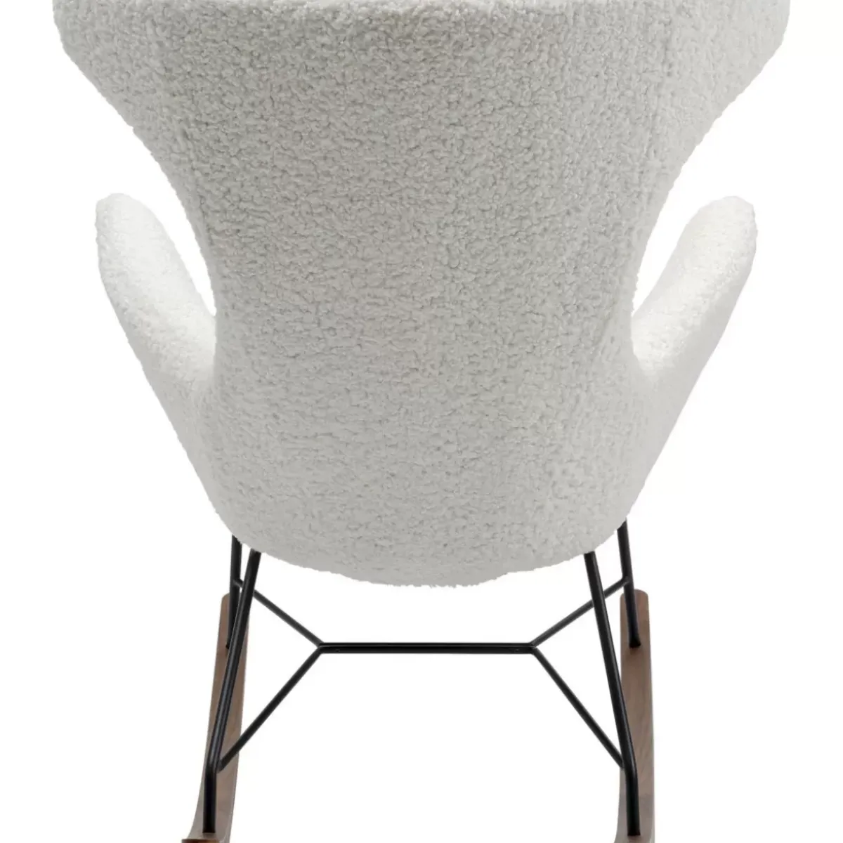 KARE Design Schaukelsessel Balance Weiss- Sessel