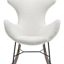 KARE Design Schaukelsessel Balance Weiss- Sessel