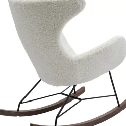 KARE Design Schaukelsessel Balance Weiss- Sessel