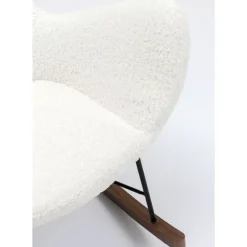KARE Design Schaukelsessel Balance Weiss- Sessel