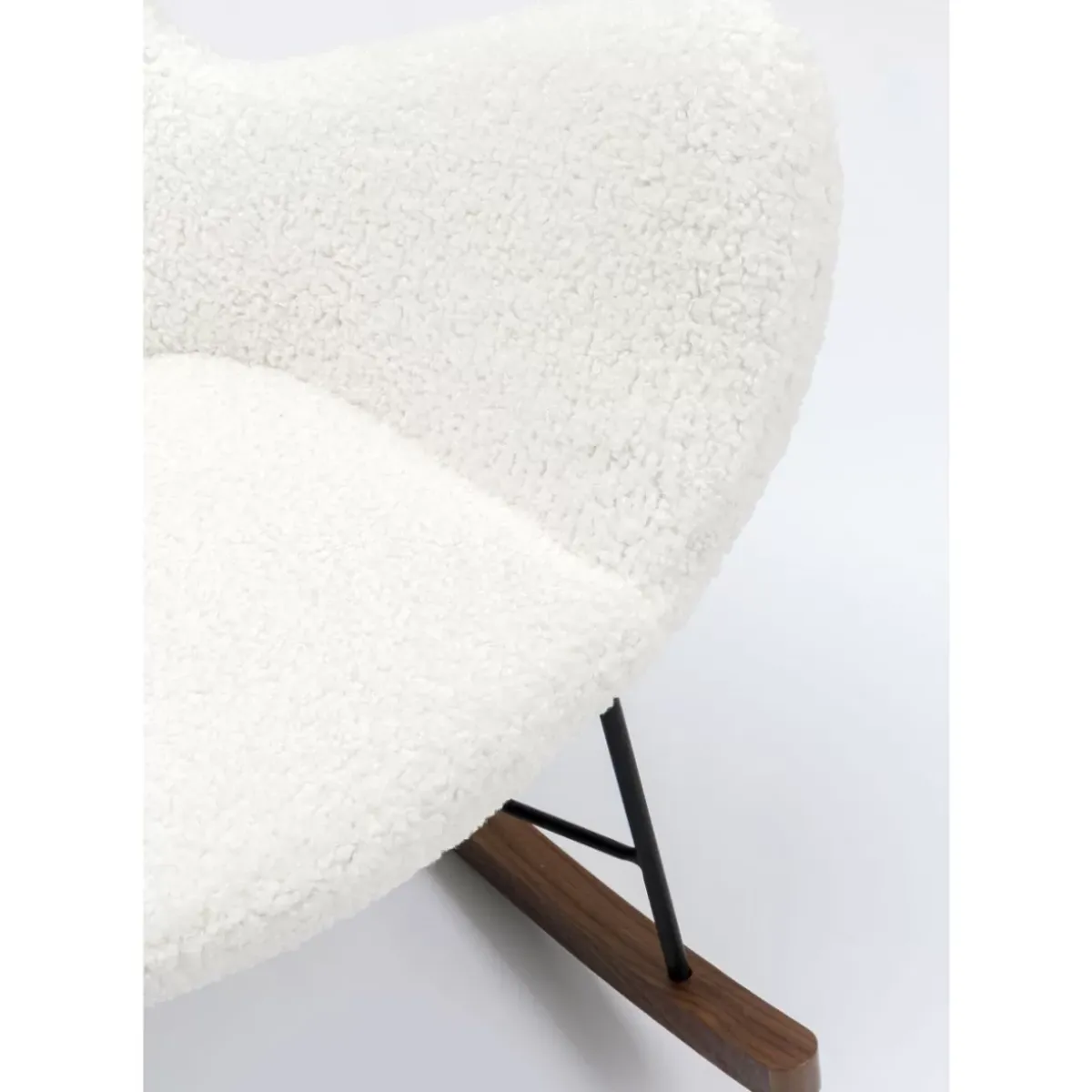 KARE Design Schaukelsessel Balance Weiss- Sessel