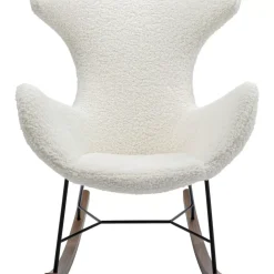 KARE Design Schaukelsessel Balance Weiss- Sessel