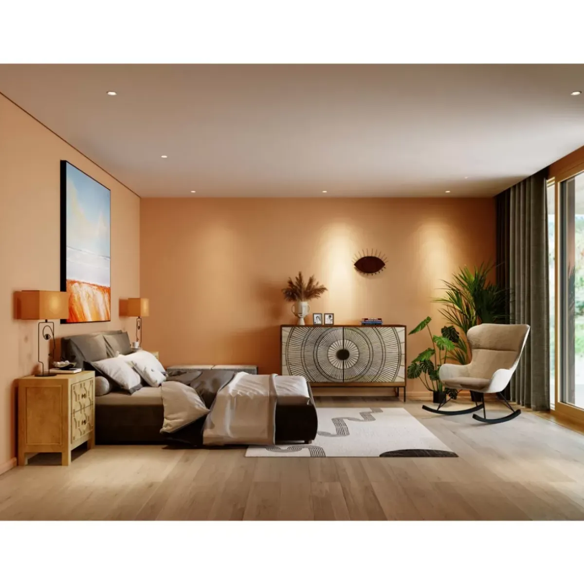 KARE Design Schaukelsessel Oslo- Sessel