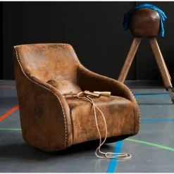 KARE Design Schaukelsessel Swing Ritmo Vintage Smart- Sessel