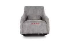 KARE Design Schaukelsessel Swing Ritmo Vintage Grey- Sessel