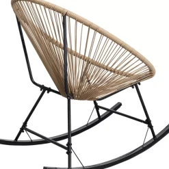 KARE Design Schaukelstuhl Acapulco Natur- Outdoormöbel