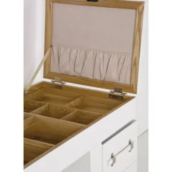 KARE Design Schminkkombination Diva Croco White- Tische