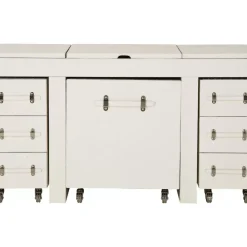 KARE Design Schminkkombination Diva Croco White- Tische