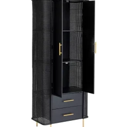 KARE Design Schrank Fence 180X70Cm- Regale