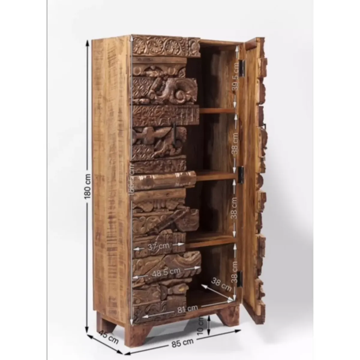 KARE Design Schrank Shanti Surprise Puzzle Nature 2Trg.- Regale