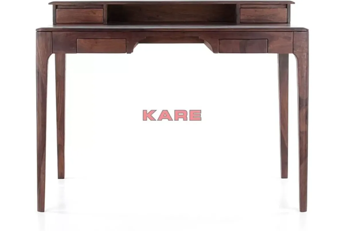 KARE Design Schreibtisch Brooklyn Walnut 110X70Cm- Tische