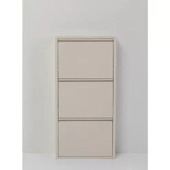 KARE Design Schuhkipper Caruso 3-Er Creme- Kleinmöbel & Sonstiges