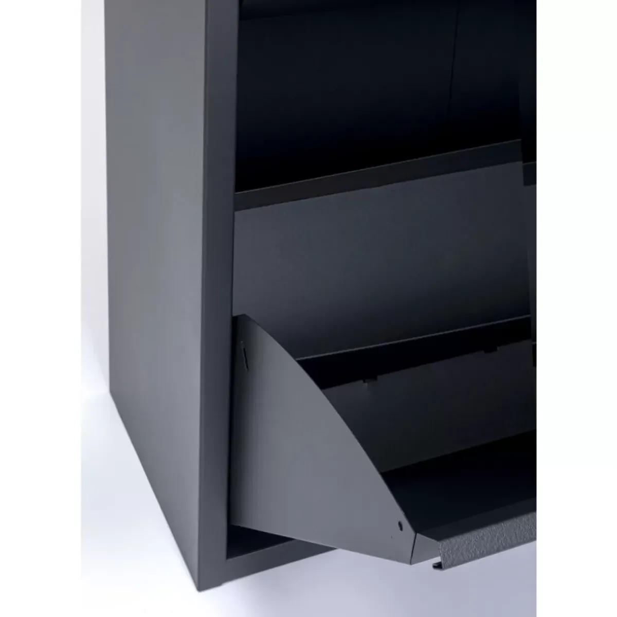 KARE Design Schuhkipper Caruso 2-Er Doppel Anthrazit- Kleinmöbel & Sonstiges