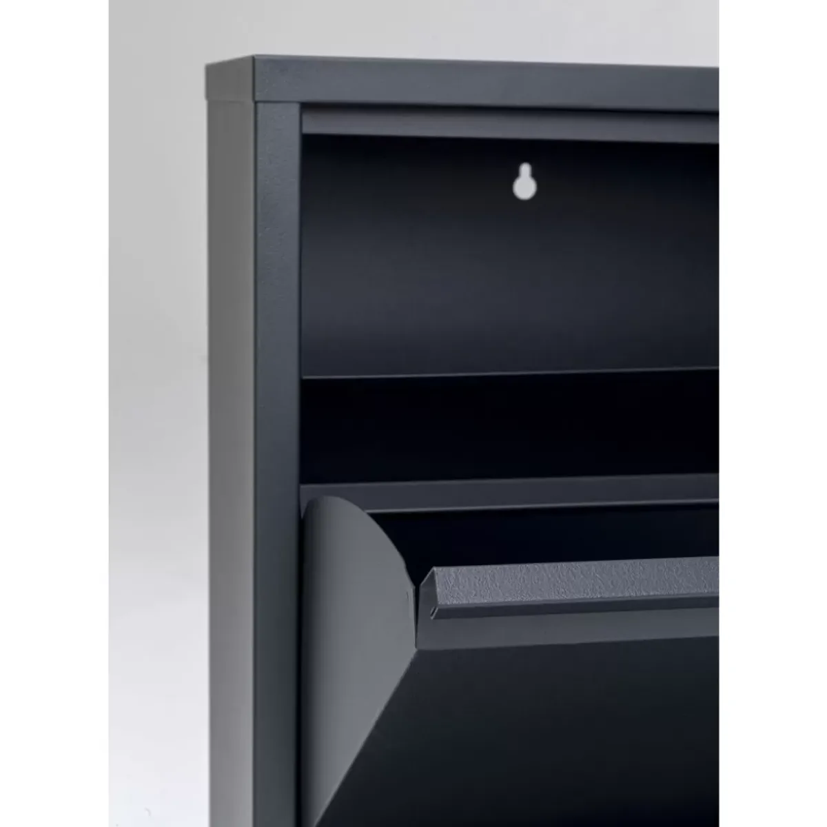 KARE Design Schuhkipper Caruso 2-Er Doppel Anthrazit- Kleinmöbel & Sonstiges