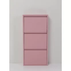 KARE Design Schuhkipper Caruso 3-Er Rosa- Kleinmöbel & Sonstiges
